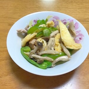 食欲の秋！ごはんがススム☆豚バラと油揚げの炒め煮